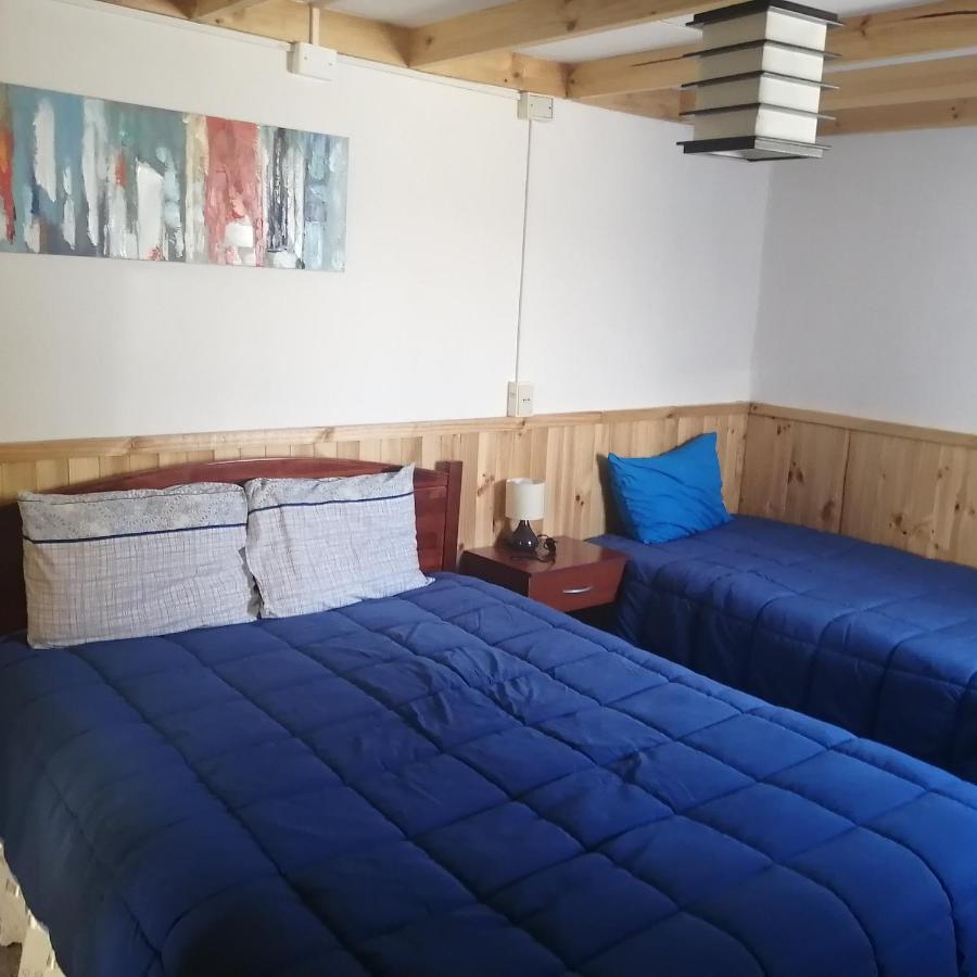 Hostal Y Cabanas Vientos Del Sur Puerto Ingeniero Ibanez Eksteriør bilde
